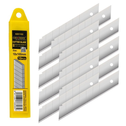 10 SZTUK OSTRZY TNĄCYCH ŁAMANYCH DO NOŻA