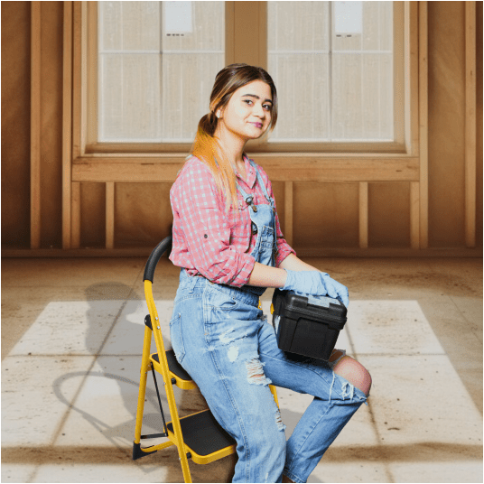 2-STOPNIOWA DRABINA DOMOWA