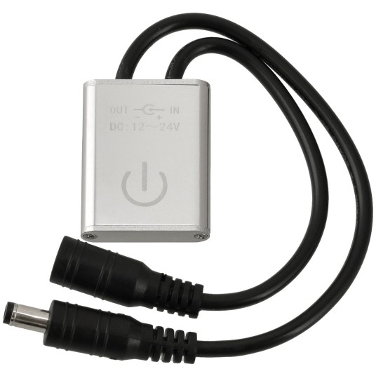 CZUJNIK PODCZERWIENI ON/OFF 12~24V 5A SZARY