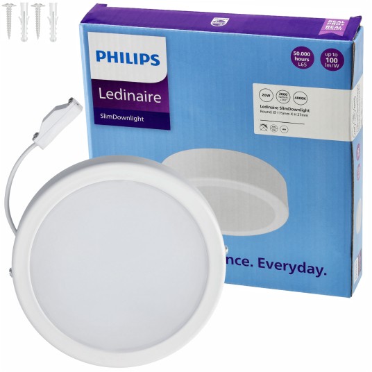 DOWNLIGHT LEDINAIRE N/T OKRĄGŁY 19W NW