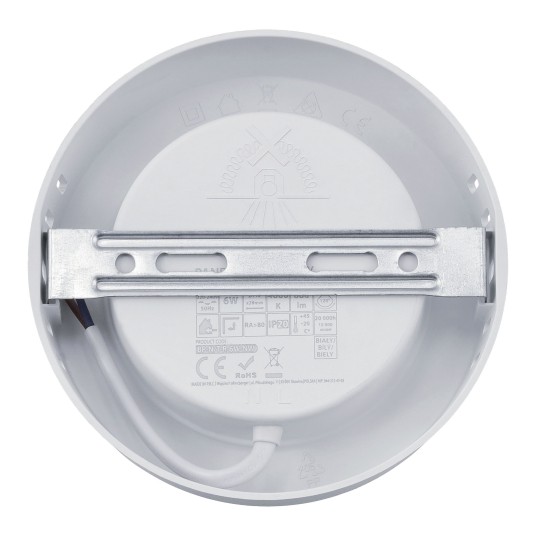 DOWNLIGHT N/T FADO-R PC 6W NW BIAŁY