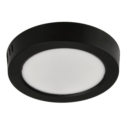 DOWNLIGHT N/T FADO-R PC 6W NW CZARNY