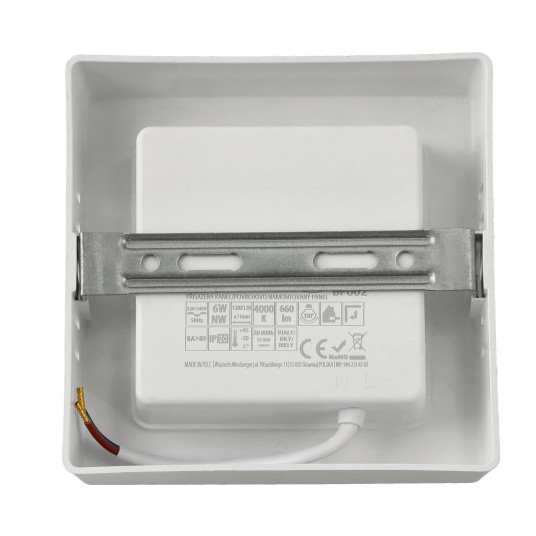 DOWNLIGHT N/T FADO-S PC 6W NW BIAŁY