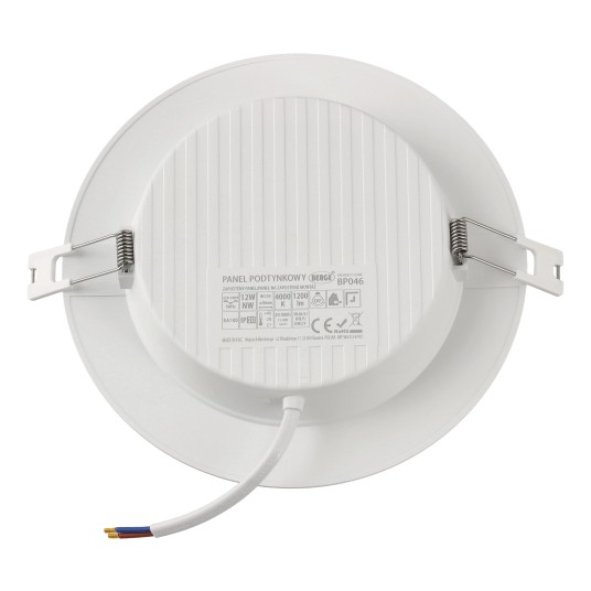 DOWNLIGHT P/T VIGO-R PC 12W NW BIAŁY