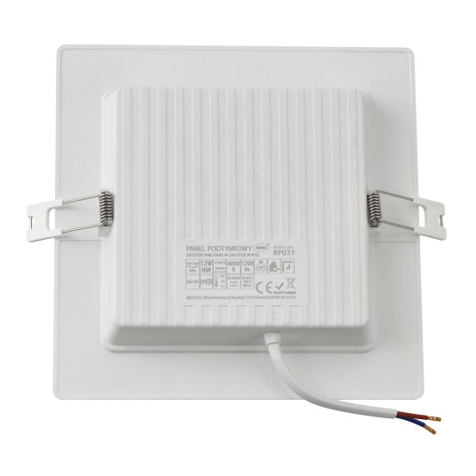 DOWNLIGHT P/T VIGO-S PC 12W NW BIAŁY