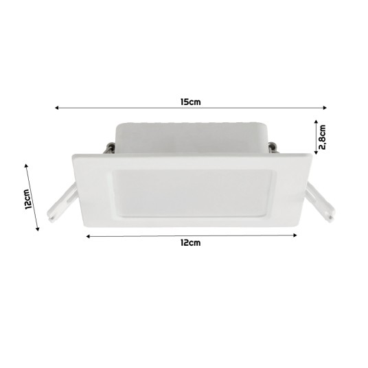 DOWNLIGHT P/T VIGO-S PC 6W NW BIAŁY