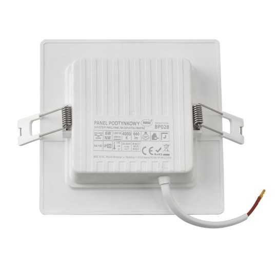 DOWNLIGHT P/T VIGO-S PC 6W NW BIAŁY