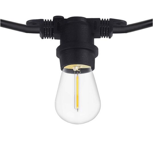 GIRLANDA 10M + 11 ŻARÓWEK 1W NW