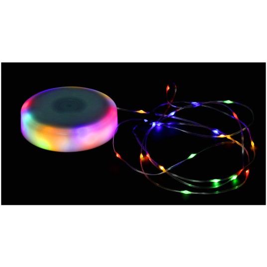 GIRLANDA NA ROLCE 10M RGB