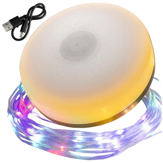 GIRLANDA NA ROLCE 10M RGB