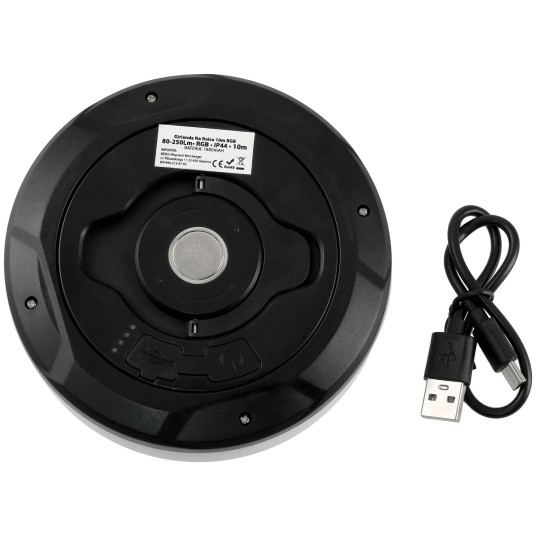 GIRLANDA NA ROLCE 10M RGB