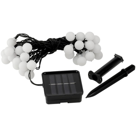 GIRLANDA SOLARNA MLECZNA 30X5M