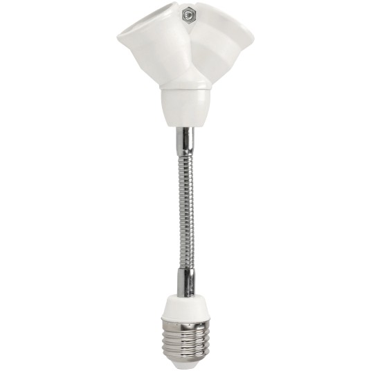 GNIAZDO REDUKCJA E27-2XE27 ELASTYCZNA