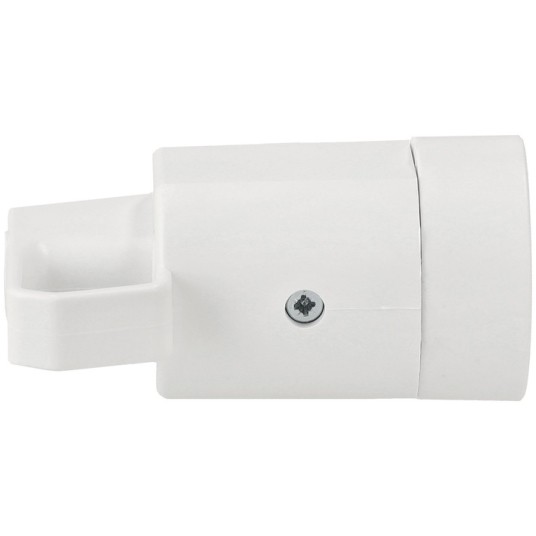 GNIAZDO Z UCHWYTEM 230V BIAŁE