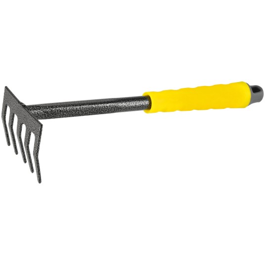 GRABKI 5-ZĘBNE Z PLASTIKOWĄ RĄCZKĄ