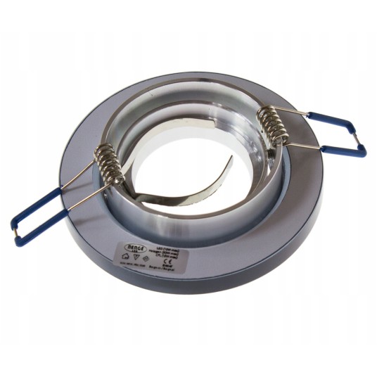 GUFI-R PIERŚCIEŃ SZKLANY RUCHOMY CZARNY