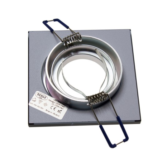 GUFI-S PIERŚCIEŃ SZKLANY RUCHOMY CZARNY