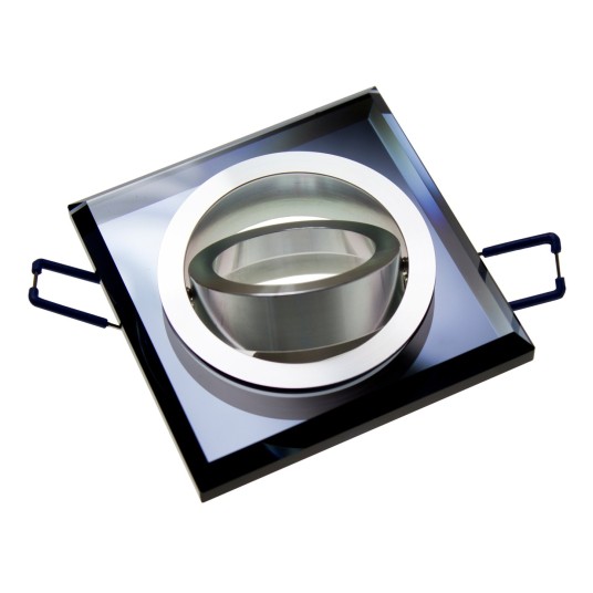 GUFI-S PIERŚCIEŃ SZKLANY RUCHOMY CZARNY