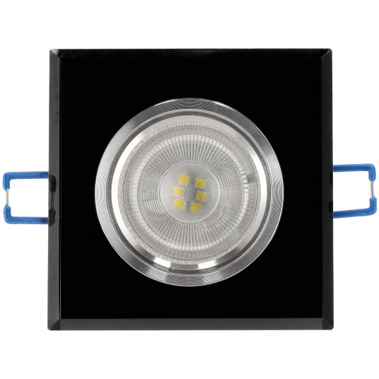 GUFI-S PIERŚCIEŃ SZKLANY STAŁY CZARNY