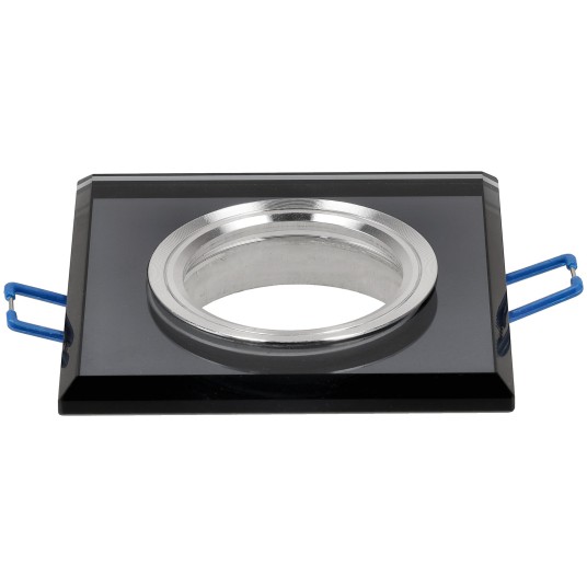 GUFI-S PIERŚCIEŃ SZKLANY STAŁY CZARNY