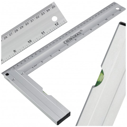 KĄTOWNIK STOLARSKI Z LIBELLKĄ 14''/350MM -zdjęcie numer 9