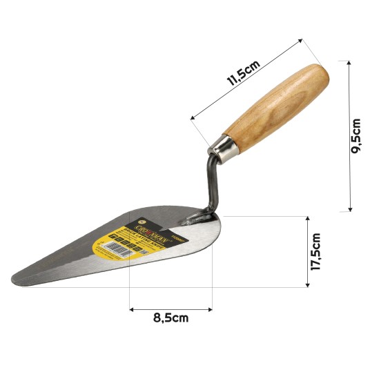 KIELNIA TRÓJKĄTNA MURARSKA 7