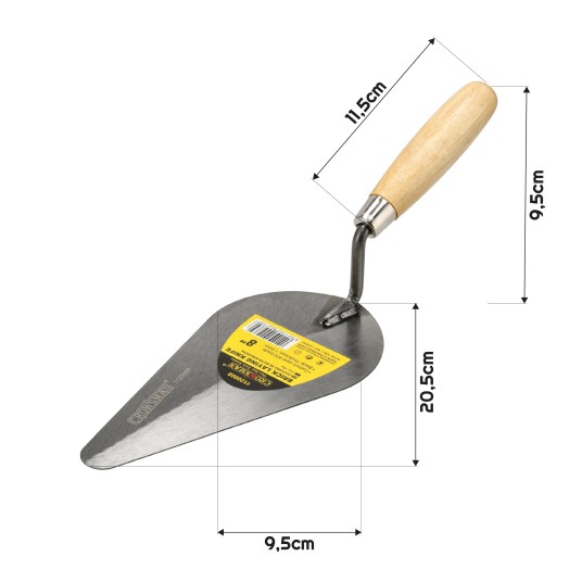 KIELNIA TRÓJKĄTNA MURARSKA 8