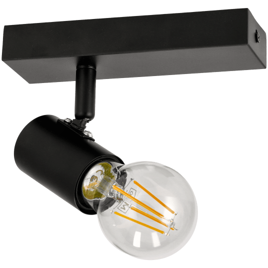 KINKIET VIKI 1XE27 CZARNY