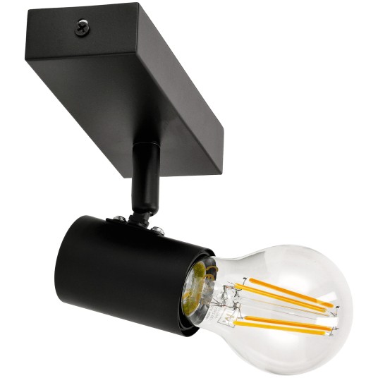 KINKIET VIKI 1XE27 CZARNY