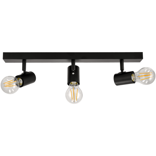 KINKIET VIKI 3XE27 CZARNY