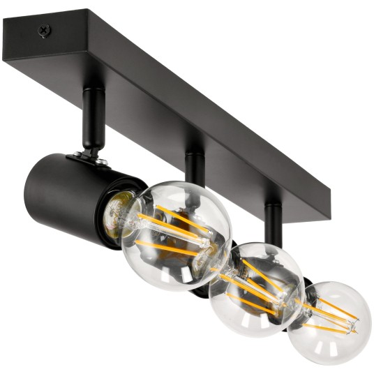 KINKIET VIKI 3XE27 CZARNY