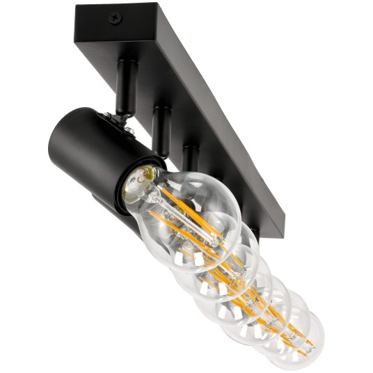 KINKIET VIKI 6XE27 CZARNY