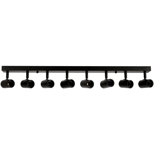 KINKIET VIKI 8XE27 CZARNY