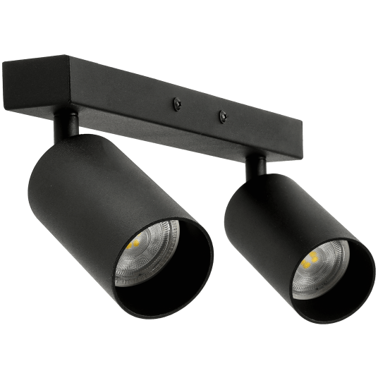 KINKIET VIKI MAX 2XGU10 BLACK