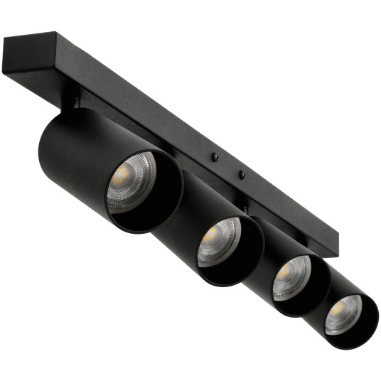 KINKIET VIKI MAX 4XGU10 BLACK