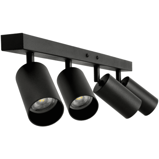 KINKIET VIKI MAX 4XGU10 BLACK