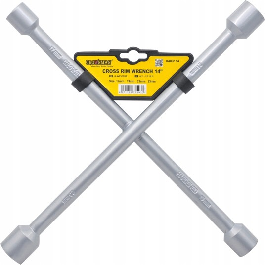 KLUCZ KRZYŻOWY DO KÓŁ