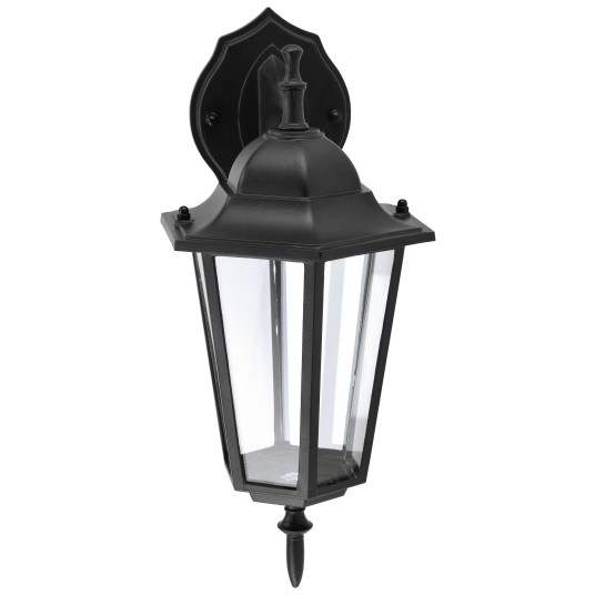 LAMPA ELEWACYJNA RETRO-G 1XE27 CZARNA