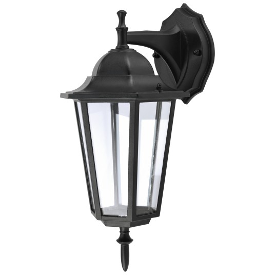 LAMPA ELEWACYJNA RETRO-G 1XE27 CZARNA