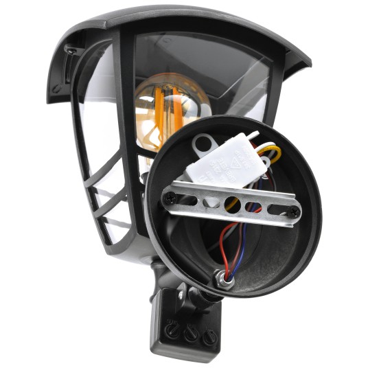 LAMPA ELEWACYJNA REWO 1XE27 IP54 PIR