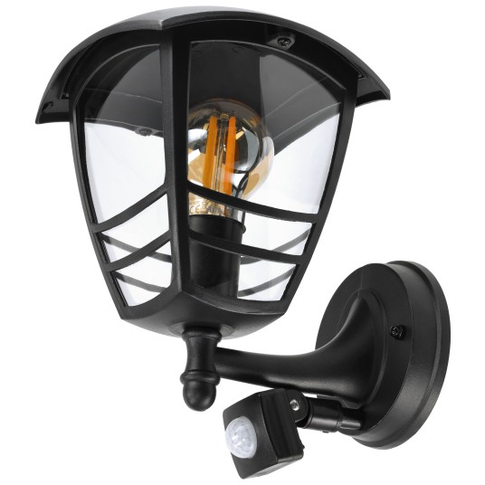 LAMPA ELEWACYJNA REWO 1XE27 IP54 PIR