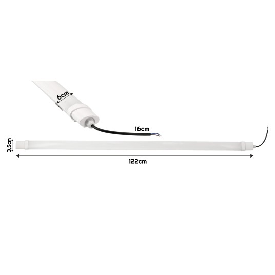 LAMPA LINIOWA LEO LED 36W 120CM 230V WW