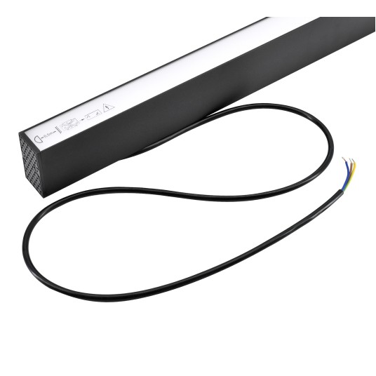 LAMPA LINIOWA PAWO 36W 120CM NW CZARNA