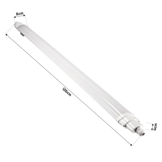 LAMPA ORZO PRO 120CM 36W 4000K NW 185LM/W IP65