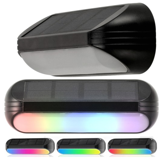 LAMPA SOLARNA KATO RGB+WW PIR IP65