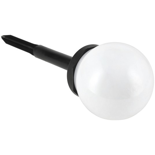 LAMPA SOLARNA KULKA BIAŁA