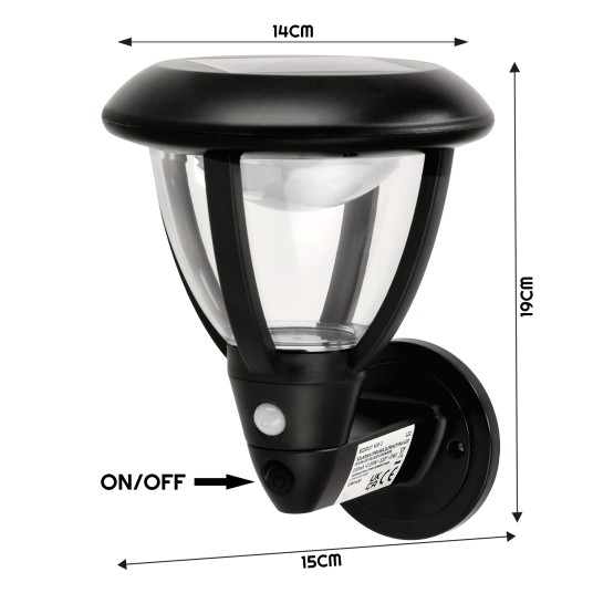 LAMPA SOLARNA RITO PIR