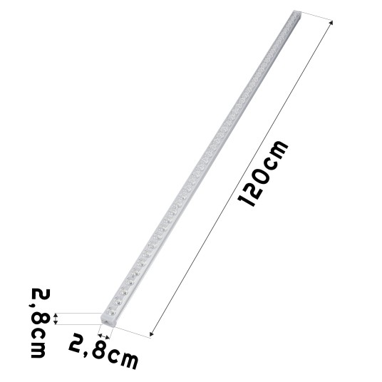 LAMPA SZEREGOWA NEPAL LED 36W 120CM 230V NW