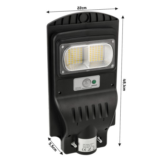 LAMPA ULICZNA SOLARNA MARAKESZ 60W