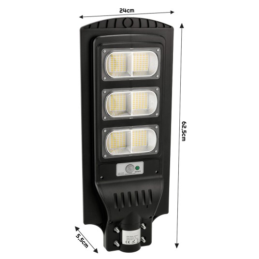 LAMPA ULICZNA SOLARNA MARAKESZ 90W